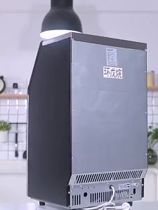 เครื่องทำน้ำแข็ง เครื่องผลิตน้ำแข็ง 80KG นาน สำหรับการผลิตน้ำแข็งภายใน 10 นาที