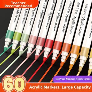 JUANJUANYUN | Non-Toxic Waterproof Non-Bleeding Overlapping Colors Childrens Markers