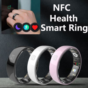 2025 New Smart Ring NFC Heart Rate Blood Pressure Multi-Sport Monitor 5ATM SmartRing Women Men