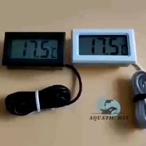 【Digital】Aquarium Thermometer Measuring Tool Waterproof LCD Digital Thermometer Water Temperature Stainless Steel