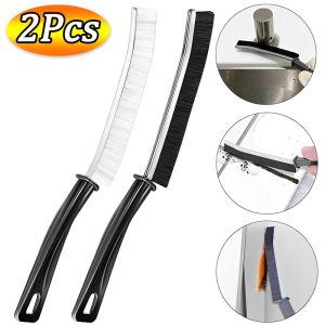 Portable Long Brush Crevice Cleaning Brush Car Home Tile Seam Scrubber Bristle Durable Cleaning Tool for Shower Floor Lines