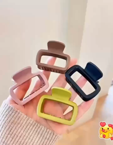 Fashion Square Small Hairpin Korean Style Shark Clip Hairpin Fashion Accessories