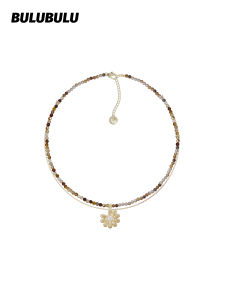 BULUBULU | Chamomile Pendant Necklace