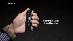 Nitecore EDC37 EDC LED Flashlight 8000 Lumens USB-C Rechargeable Flat