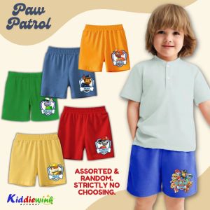 Kids Shorts for Boys 0-10 Yrs Old: Paw Patrol & Cute Cartoon Designs