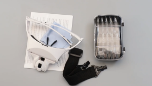 Microblading Permanent Makeup Eyelash Extensions Magnifying Glass LED Head Lamp Adjustable Light Equipment