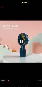 Portable Rechargeable Fan: Mini Handy Fan & Pocket Size USB Personal Cooling Fan