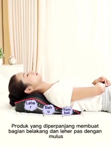 Alat Pijat Punggung/Pijat Bahu Dan Tulang Belakang Leher Multifungsi/Bantal Pijat Elektrik/Bantal Pijat