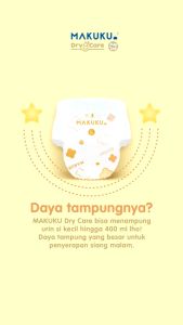 POPOK BAYI MAKUKU DIAPERS DRY CARE TAPE PEREKAT & PANTS CELANA NB-S38 M30 L28 XL24 XXL22 COD