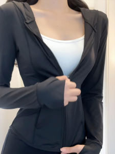 SUHUIQIAN | Anti-UV Breathable Thin Sun Protection Clothes Women Black Ice Silk Fitted Jacket