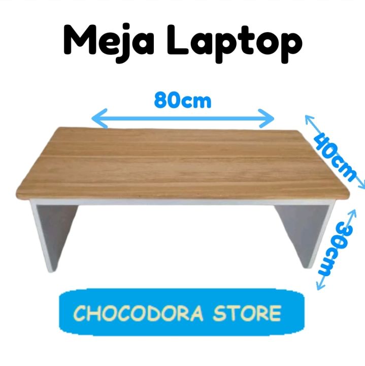TERLARIS Meja Serbaguna Ukuran 80x40x30cm. Meja Belajar, Meja Laptop