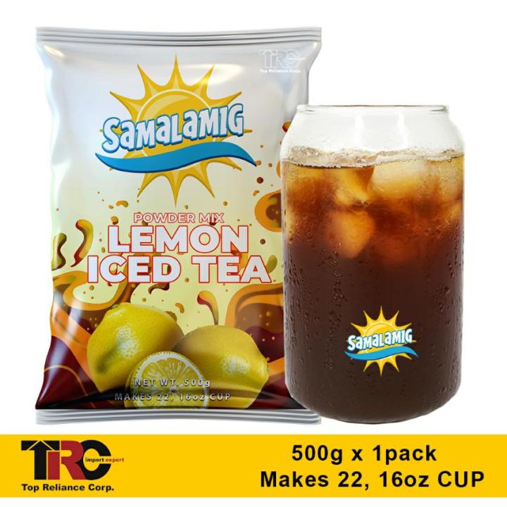 Samalamig Premium Juice Lemon iced tea | Lazada PH