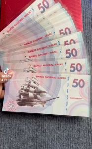 Combo 15 Tờ Tiền Số Seri Vip full 1-9 Taxi 68-79 Sảnh Rồng Lưu Niệm Macao Thuận Buồm Xuôi Gió Tuyệt Đẹp