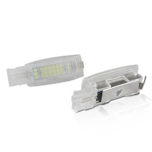 Đèn Gương Chiếu Hậu Nội Thất LED 2 Chiếc Cho Skoda Fabia Superb Seat Altea VW Bora Beetle CC EOS Golf 4 5 6 7 Jetta