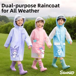 Sanrio | New Schoolbag-friendly Kids Raincoat
