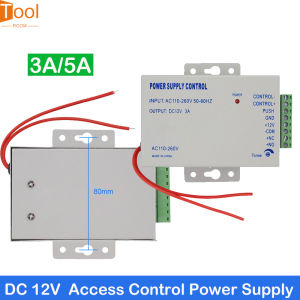 DC 12V Door Access Control system Switch Power Supply 3A 5A/AC 110~260V RFID Fingerprint Access Control System