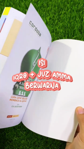Iqro Juz Amma Dilengkapi QR Code Free Custom Nama dan Foto Iqro Untuk Hadiah Anak