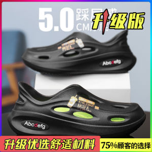 Mens Summer Outdoor Wear Anti-Slip Wear-Resistant Toe Cover Slippers Sports Soft Bottom Full Cover New Model Beach Sandals