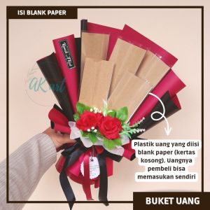 (Ready Stok) buket uang kosong 5 slot murah / kado ulang tahun