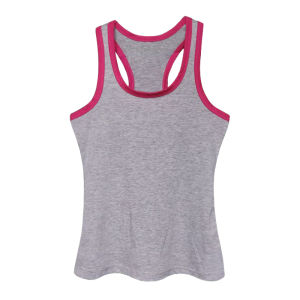 เสื้อกั๊กคอวีแขนกุดผ้าฝ้ายผสมสำหรับผู้หญิงในช่วงฤดูร้อนปี 2019 ทรงเข้ารูป สไตล์ลำลอง เสื้อชั้นในด้านในสำหรับใส่ในฤดูร้อน