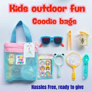 Kids birthday goodie bag outdoor fun bag toddler return gift hassles free Children’s Day goodie bag party favor