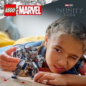 LEGO Super Heroes Marvel 76277 War Machine Mech Armour (154 Pieces) Super Heroes Toys (6 Tahun+)