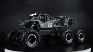 SmartBuy Six-Wheel Off-Road Climbing Remote Control Car Alloy 1:12 Mountain Bigfoot Off-Road Climbing Vehicles