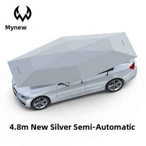Intelligent Remote Control Folding Car Sunshade Umbrella Automatic Mobile Carport Summer Sun Protection Roof Tent Car Cover