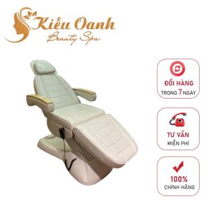 Giường chỉnh điệnphun xămtiêm fillerchuyên dùng cho spa và thẩm mỹ viện mẫu mới nhất 2024