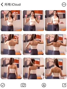 Dumbbell Set Pair 1KG to 3KG Lady Dumbbell Muscle Fitness Exercise Equipment