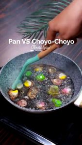 Cypruz White Granite Frypan Wajan Anti Lengket 18/20/22/24/26/28cm - 18CM