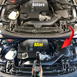 Car Engine Restorer Back To Black Gloss Car Plastic Polishing Parts Restorer - Enhances Shine & Protection Engine Polish Coating