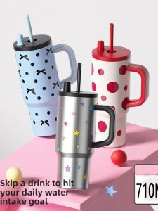BIZE | High Aesthetics Large Capacity Portable Travel Thermos Cup