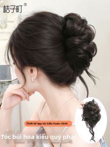 JUZITING | Simulation Hair Clip-in Hair Pack Celebrity Style Hair Circle