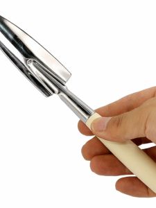 Stainless Steel Long-Blade Gardening Shovel for Children Family Use Fertilizing Loosening Soil Digging Deep Holes Hole Punching