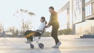 รถเข็นผู้ป่วย Wheelchair รถเข็นผู้สูงอายุพับได้ วีลแชร์พับได้ อลูมิเนียม อัลลอย พับได้ มีเบรค นน.เบา แข็งแรง รับนน.150 กก. Solhitech