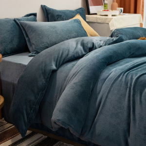 Kiss Dear | Luxurious Milk Velvet Coral Fleece Bedding Set