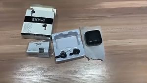 SKY-1 หูฟังเกมมิ่ง Low latency TWS หูฟังไร้สาย หูฟังบลูทูธมีไมค์ bluetooth 5.2 หูฟัง earphone หูฟังเล่นเกม หูฟังเล่นเกมส์