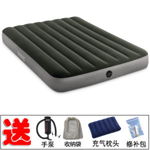 Genuine Intex Airbed 2nd Generation Single Extra Large Airbed Mat Double Thick Floatation Bed Tent Bed Portable Bed