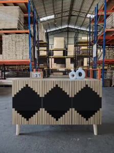 Sideboard ~ ARUNIKA 3 Doors Sideboard / Shoe Cabinet / Multi Purpose Cabinet(MPC 8056)