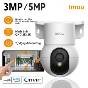 Camera IP IMOU Ranger Mini 3/5MP 360 Độ °   Camera Giám Sát Trẻ Em Phát Hiện Chuyển Động An Ninh Gia Đình Tầm Nhìn Ban Đêm Không Dây Wifi Kiểu Dome