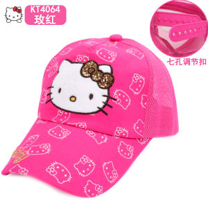 Hellokitty Hello Kitty Kids Mesh Hat Summer Sun Protection Baseball Cap Girl Baby Sun Protection Sun Hat
