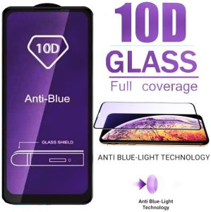 TEMPERED GLASS BLUE MOTOROLA MOTO G45 ANTI BLUE LIGHT FULL 9H ANTI RADIASI / CAHAYA BIRU / ANTI GORES KACA BLUE