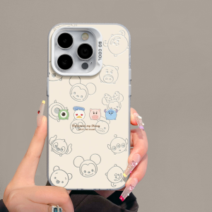 Cartoon Monster Couple Suitable Apple 16Promax iPhone 15 OnePlus Xiaomi Redmi Honor Protection Case Compatible with Meizu 21