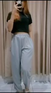 KS - Key Knit Pants // Kulot Knit Highwaist Wanita - Celana Kulot Knit Wanita Premium - Hornet Pants