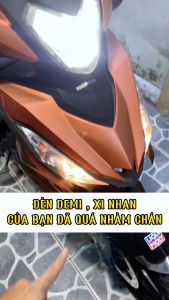 COMBO 2 Đèn LED T10 Remote LƯU MÀU Gắn DEMI XI NHAN Xe Máy Xe Oto + Cục Chớp - nhiều màu nhiều chế độ sáng