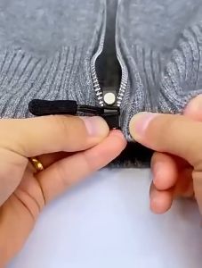 Universal Zipper Repair Kit Quick Instant Detachable Zipper Head Replacement Zipper Slider Pull for Jacket Bags Coat