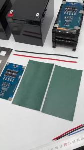 Bộ Kit Pin LiFePO4 12V Pro Snap Type 4S2P 12.8V 40A Với BMS Cân Bằng Và Mô-đun Hiển thị/USB Tùy Chỉnh Dành Cho Power Bank Tự Chế
