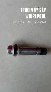 Trục bánh tỳ lồng máy sấy Whirlpool