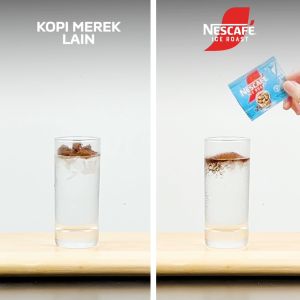 Nestle Nescafe Ice Roast Americano Kopi Hitam Instant (10x2g) renteng